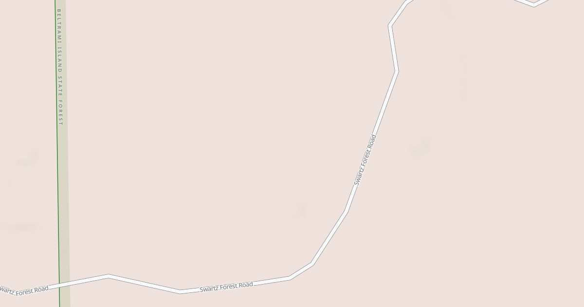 Map preview of Warroad/Roseau Trails