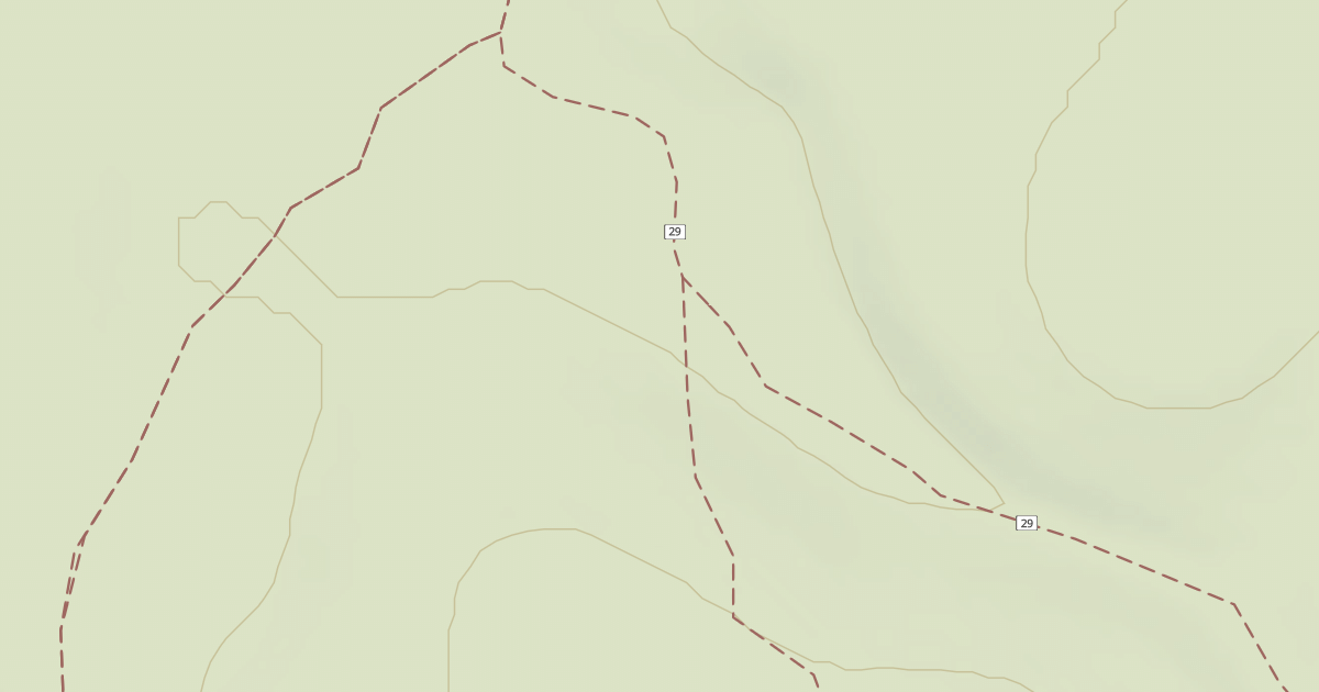 Map preview of Cline Buttes Tr 29
