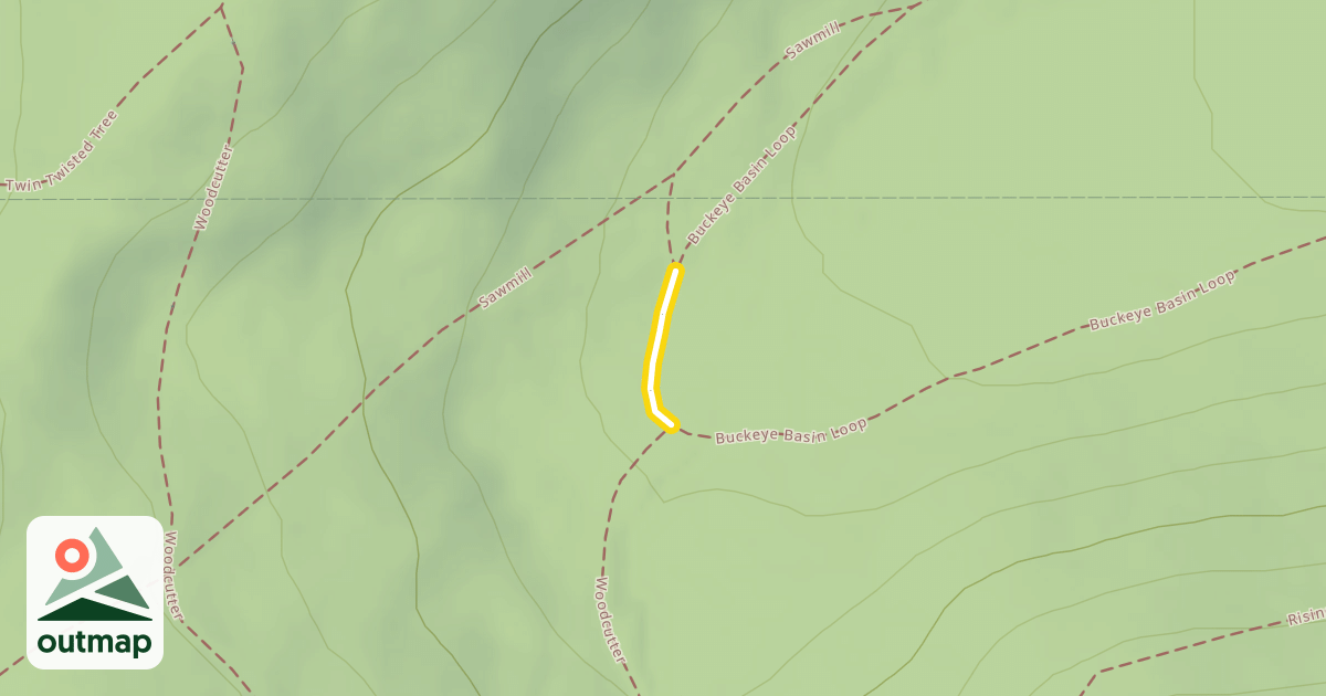 Map of Buckeye Basin Loop
