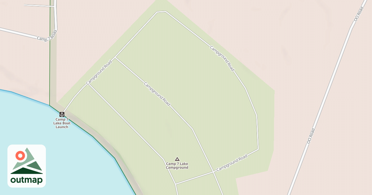 Map of CAMP 7 NORTH SPUR A