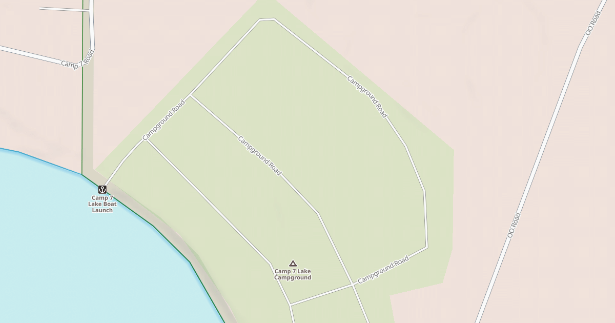 Map preview of CAMP 7 NORTH SPUR A