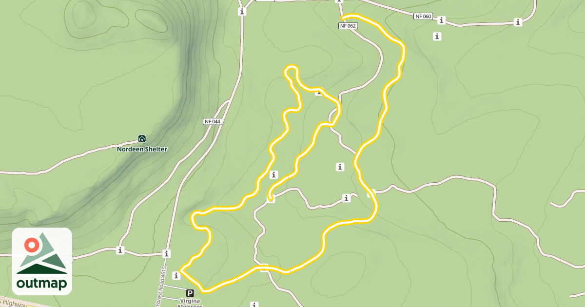 Map of Ponderosa