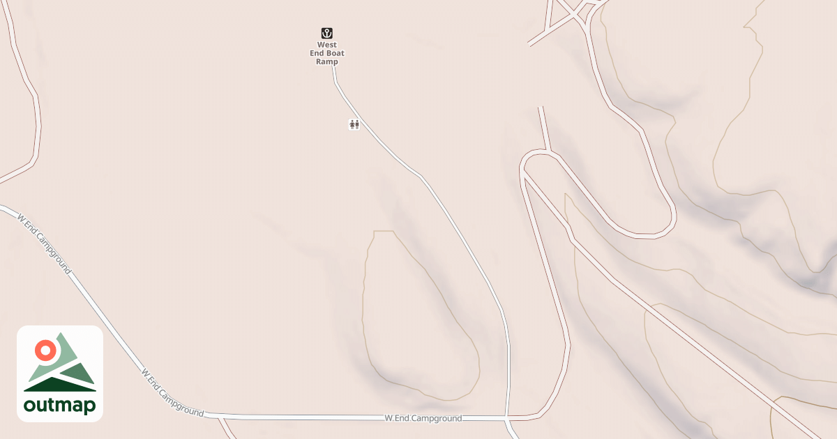 Map of WEST END SPUR A