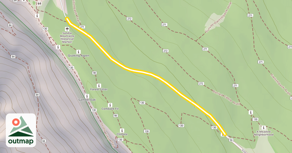 Map of Kiwanis Meadow Road