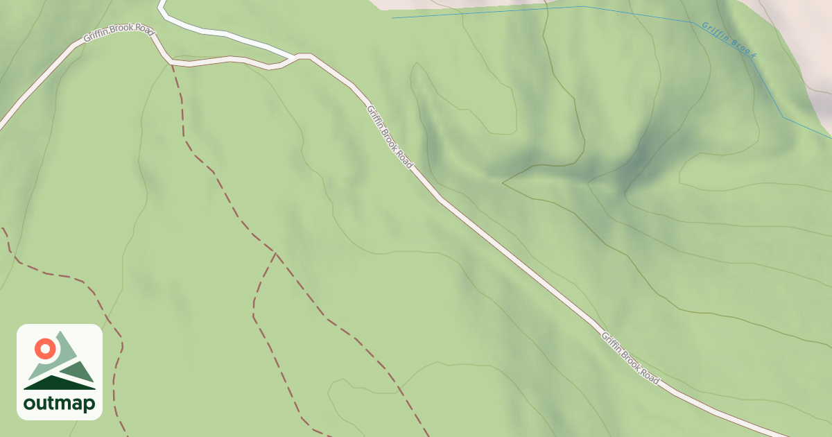 Map of Griffin Brook Road