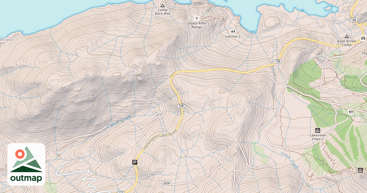 Map of Big Creek