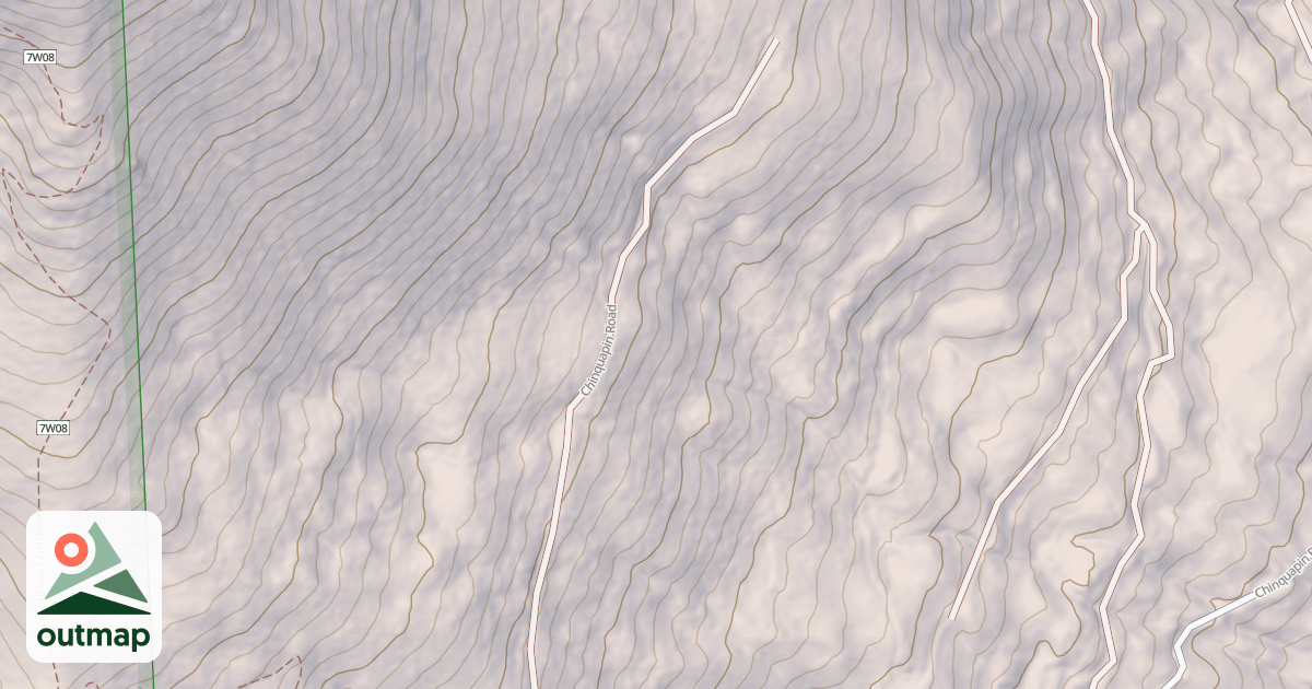 Map of CHINQUAPIN