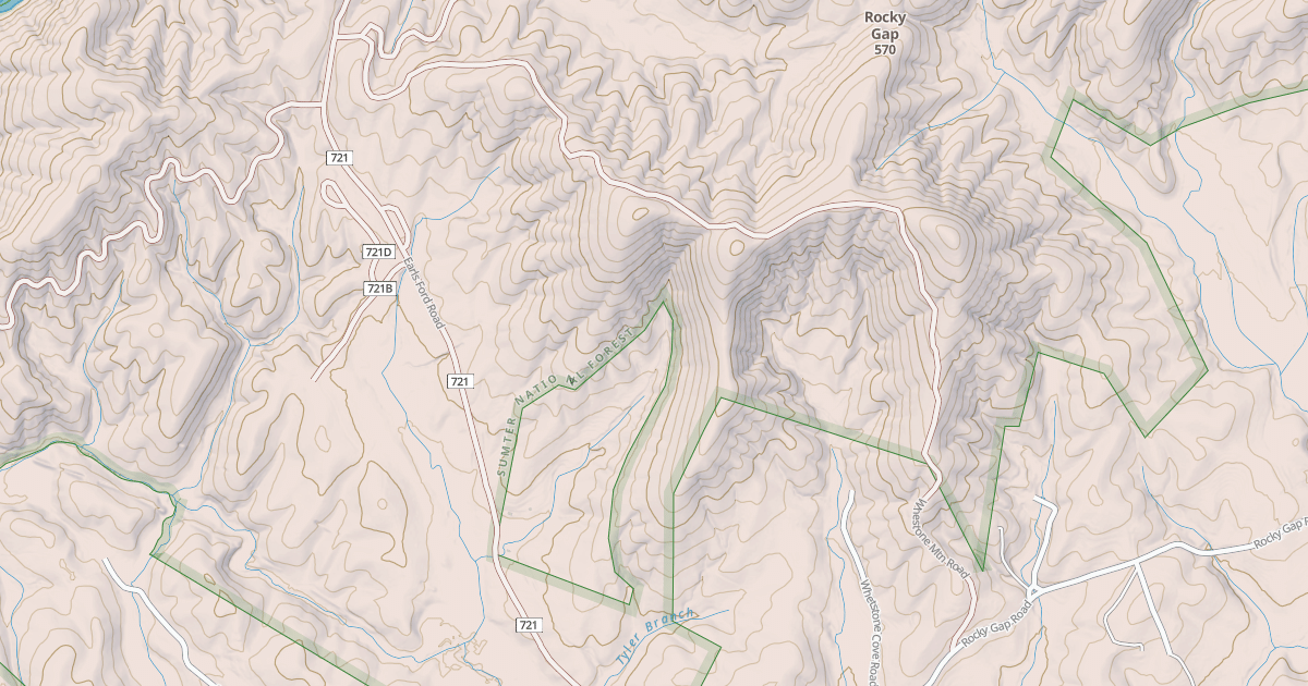 Map preview of WHETSTONE MTN