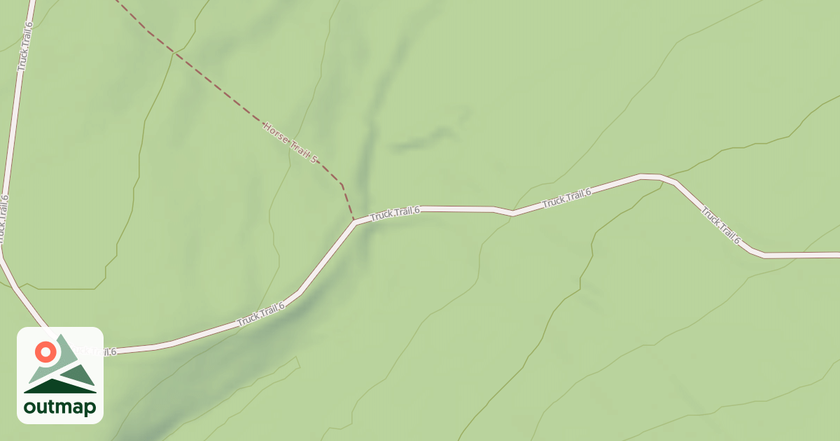 Map of Truck Trail 6