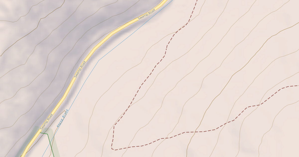 Map preview of The Chute Trail