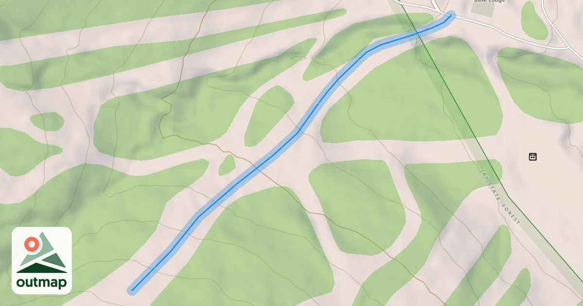Map of Paradise Meadows