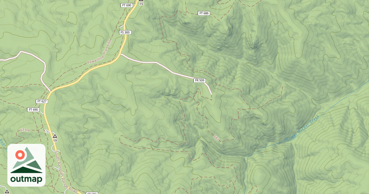 Map of 662