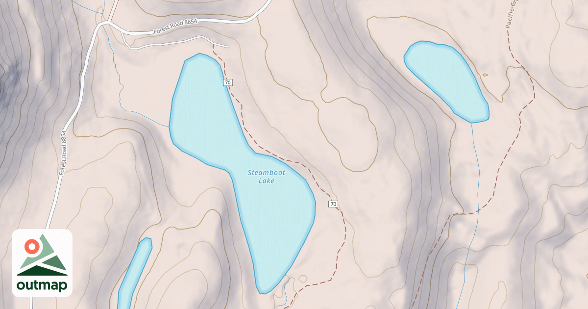Map of 123 Y STEAMBOAT LK
