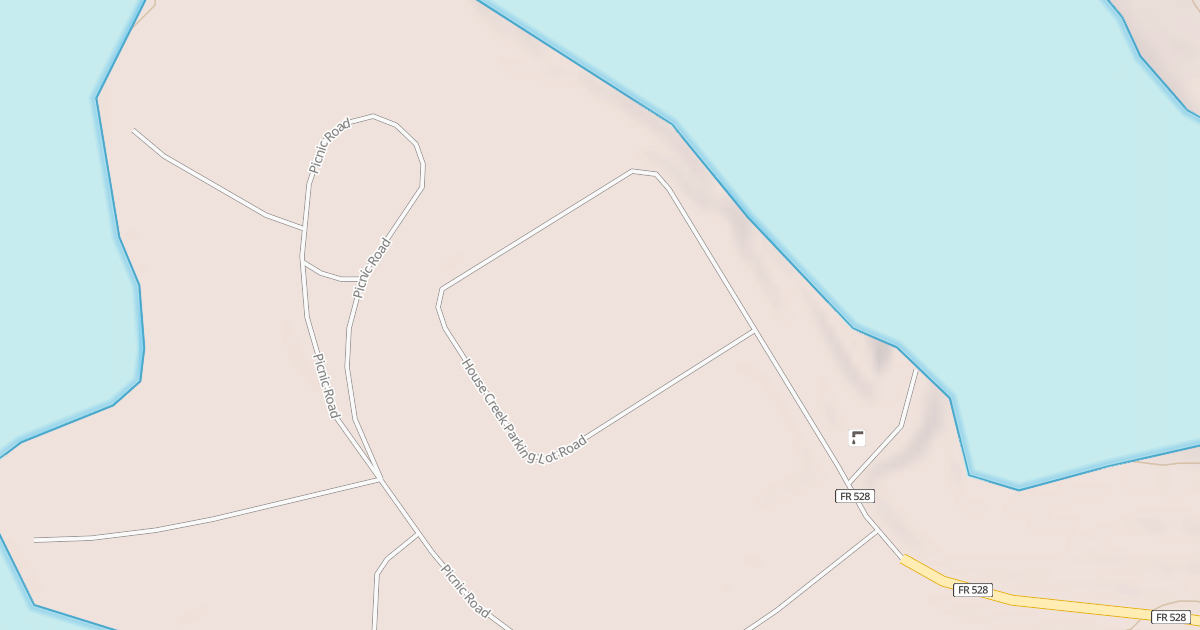 Map preview of HOUSE CRK PARKING LOT