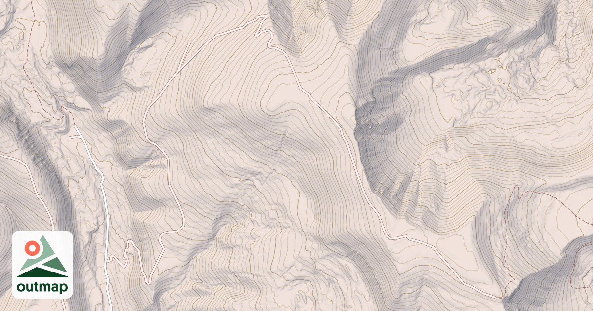 Map of BIG RIDGE