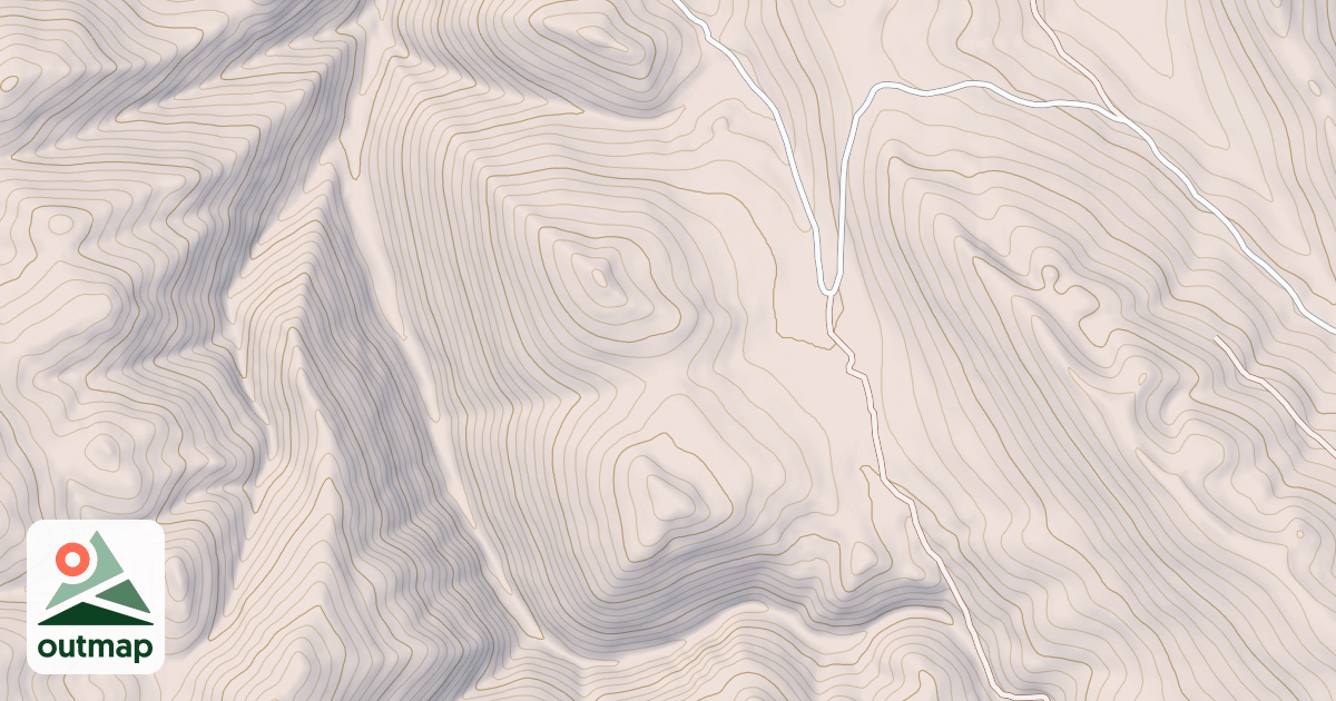 Map of DRY FORK