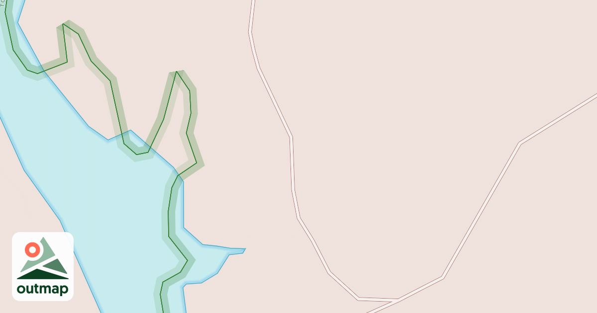 Map of Plains South Trail