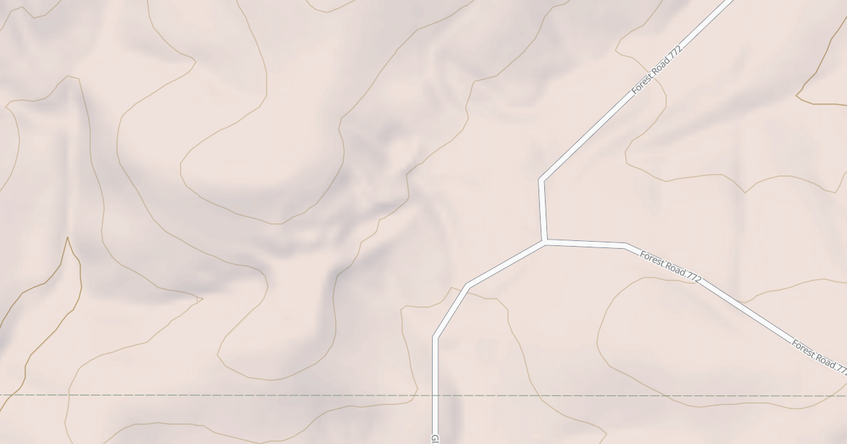 Map preview of USFS National Forest System Roads {F3277207-A40E-4BAE-B983-F9B24DECBC34}
