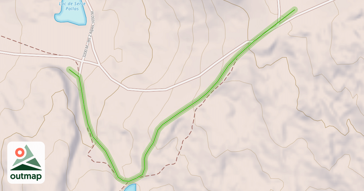 Map of Balade du Jandri