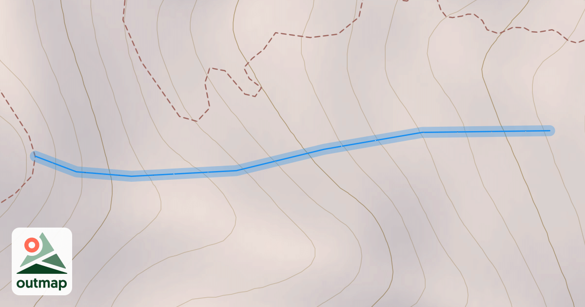 Map of Quartz Ridge