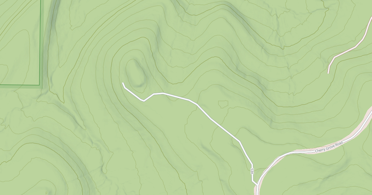 Map preview of MUDDY BRANCH