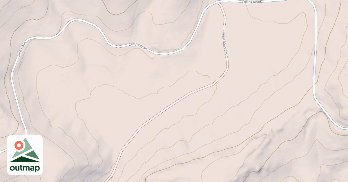 Map of USFS National Forest System Roads {23279D11-1DF8-4B16-B6B0-EC9EC815D3BA}