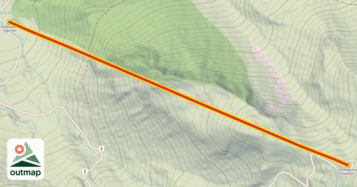 Map of Chamossière Express