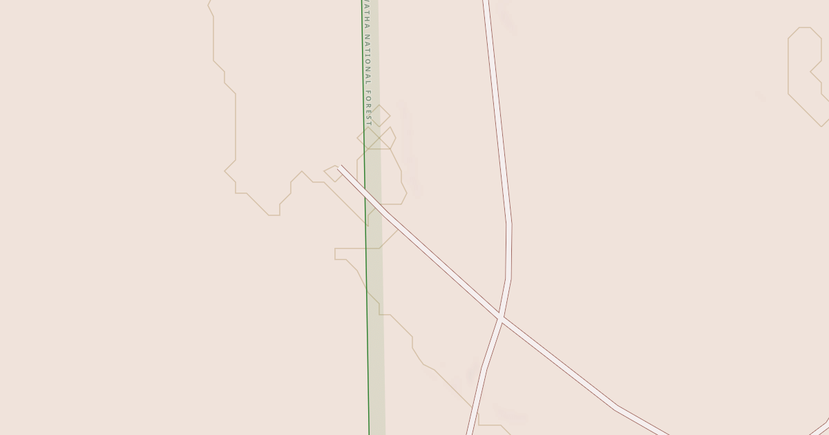 Map preview of BISHOP LAKE SPUR CA