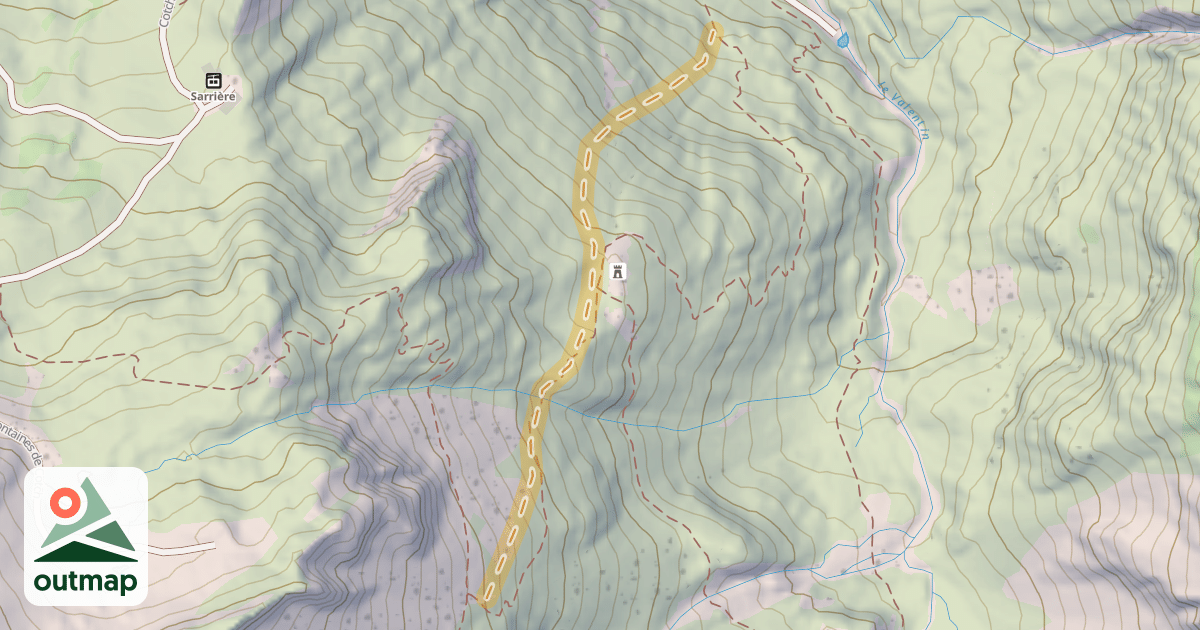 Map of Descenso alternativo Anglas