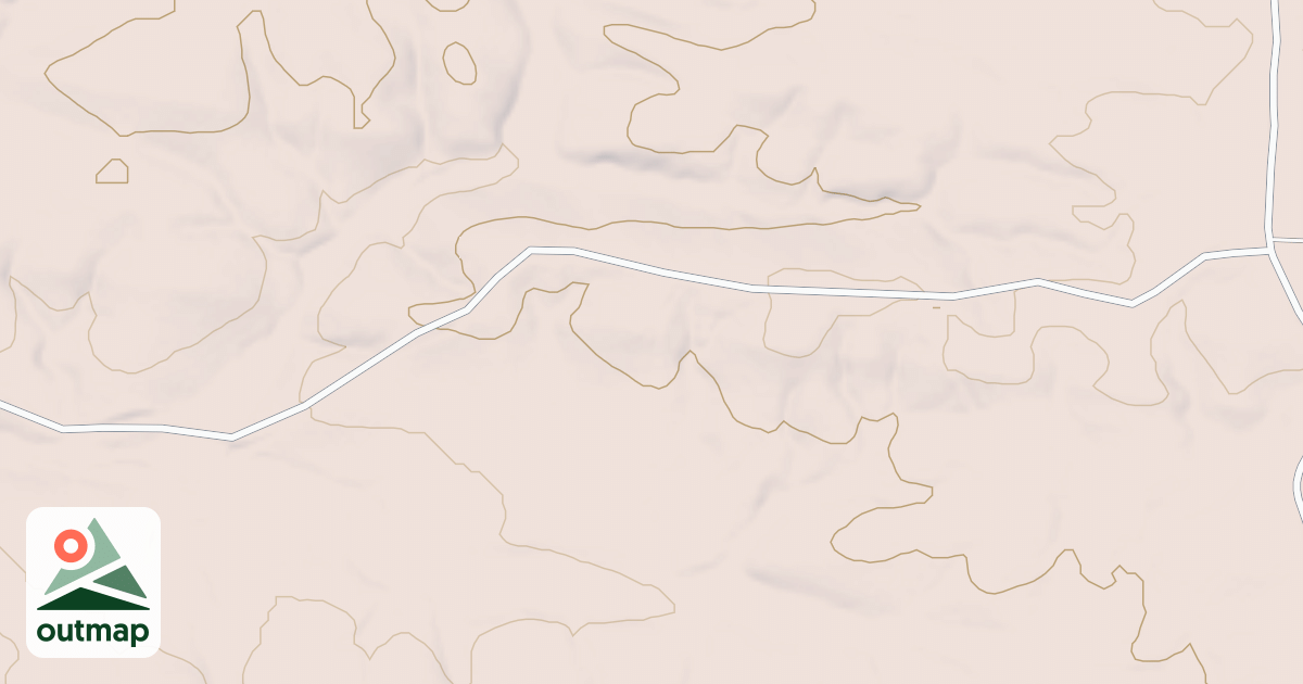 Map of FLAT RIDGE