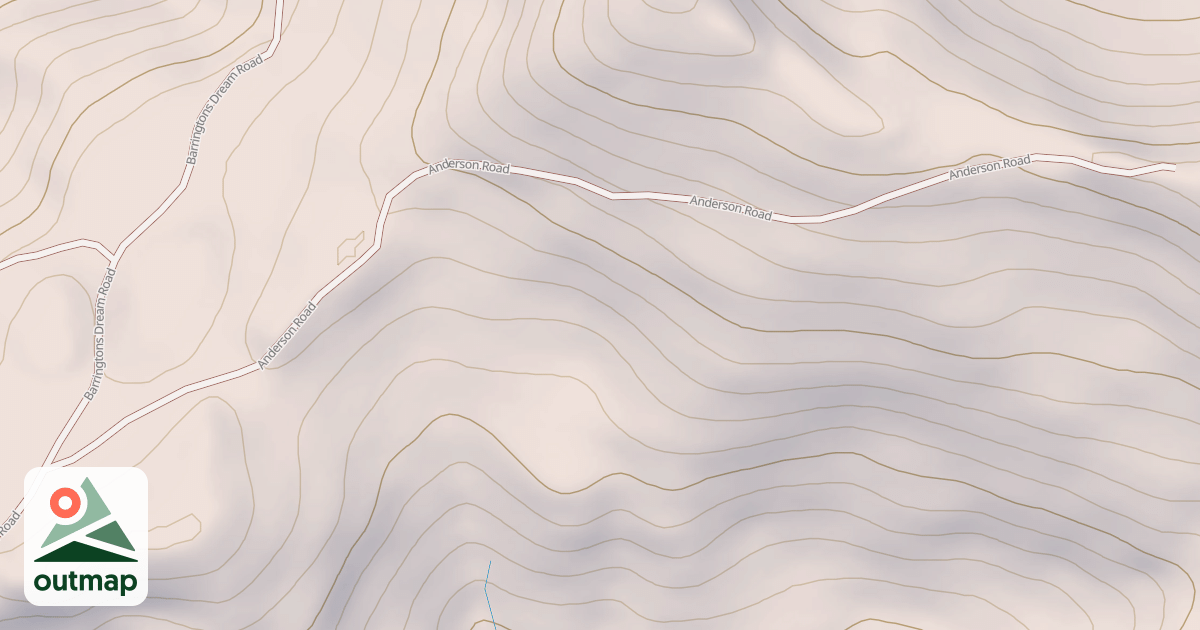 Map of ANDERSON