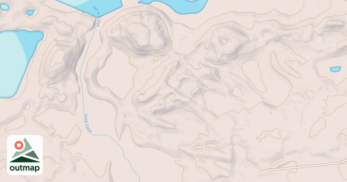 Map of Mississippi River Northwood's Trail