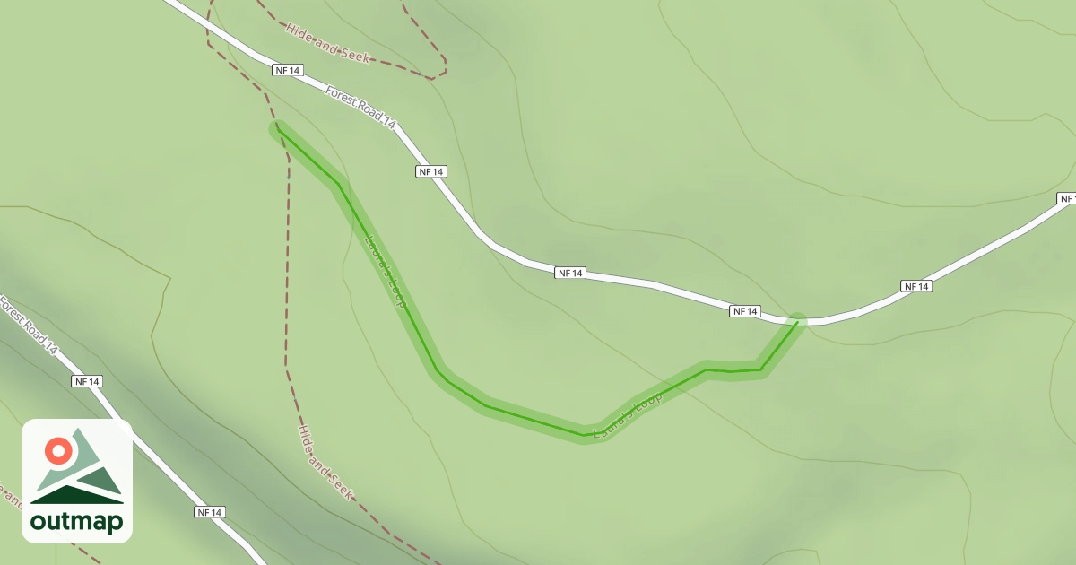 Map of Laura's Loop