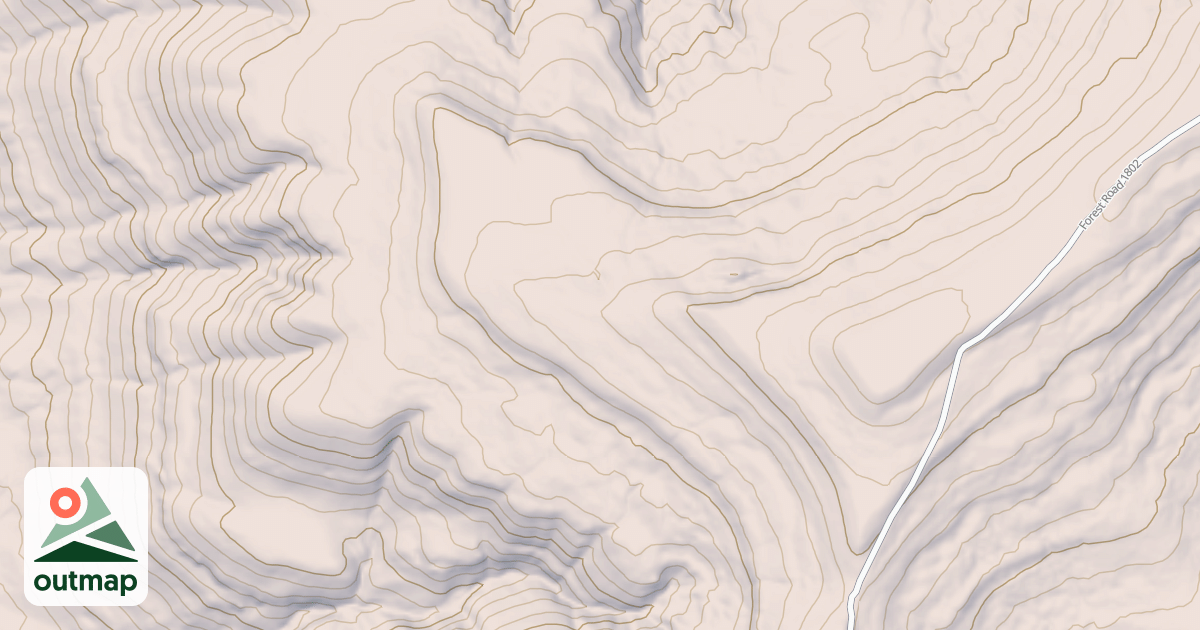 Map of USFS Motor Vehicle Use Map Roads {48C3F812-661C-43E4-9406-ED485F33FB41}