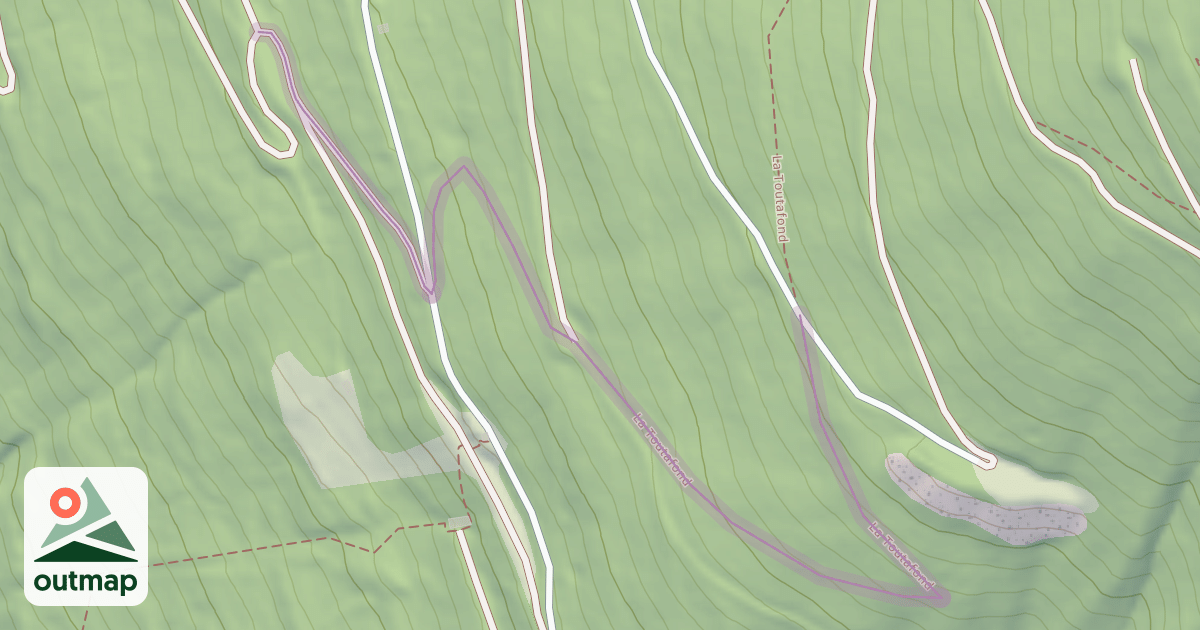 Map of La Toutafond
