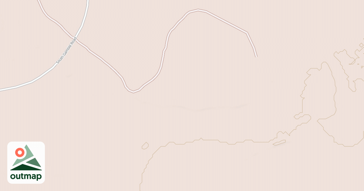Map of CAMP FOUR EAST SPUR A