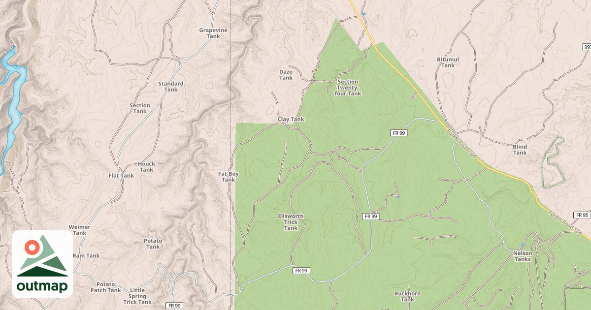 Map of POTATO FIELD