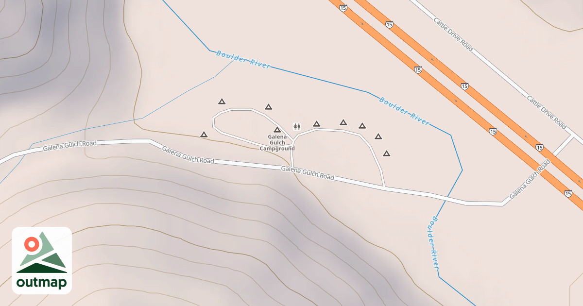 Map of BLM National GTLF Public Motorized Roads f99610cd-706f-481a-857d-1206dc95253e