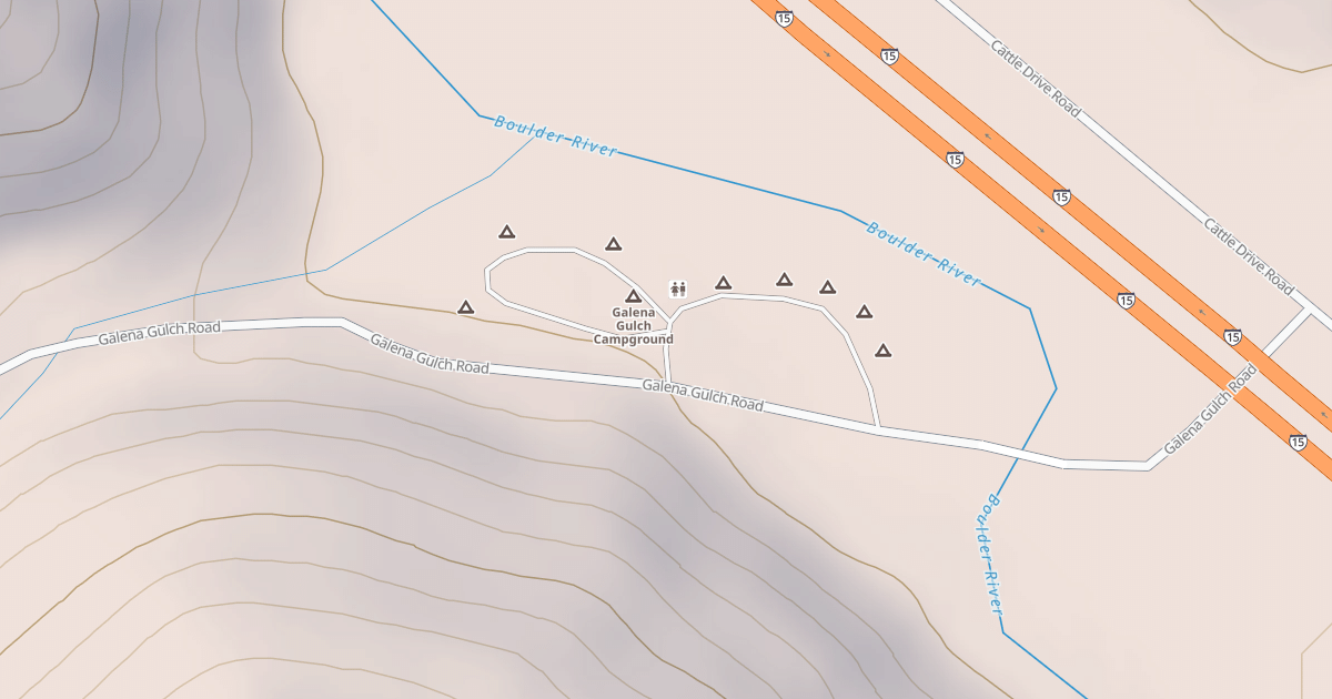 Map preview of BLM National GTLF Public Motorized Roads f99610cd-706f-481a-857d-1206dc95253e