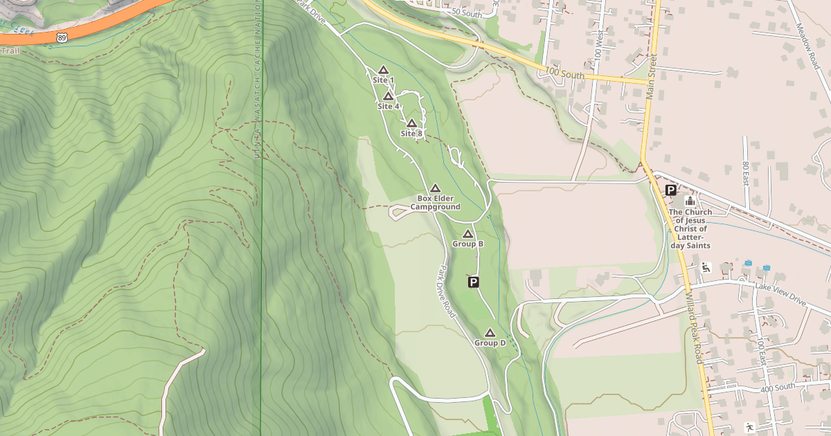 Map preview of PARK DRIVE