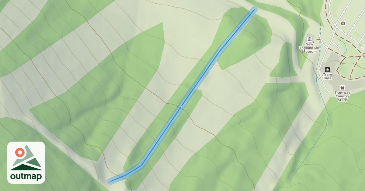 Map of Banshee Lift Line