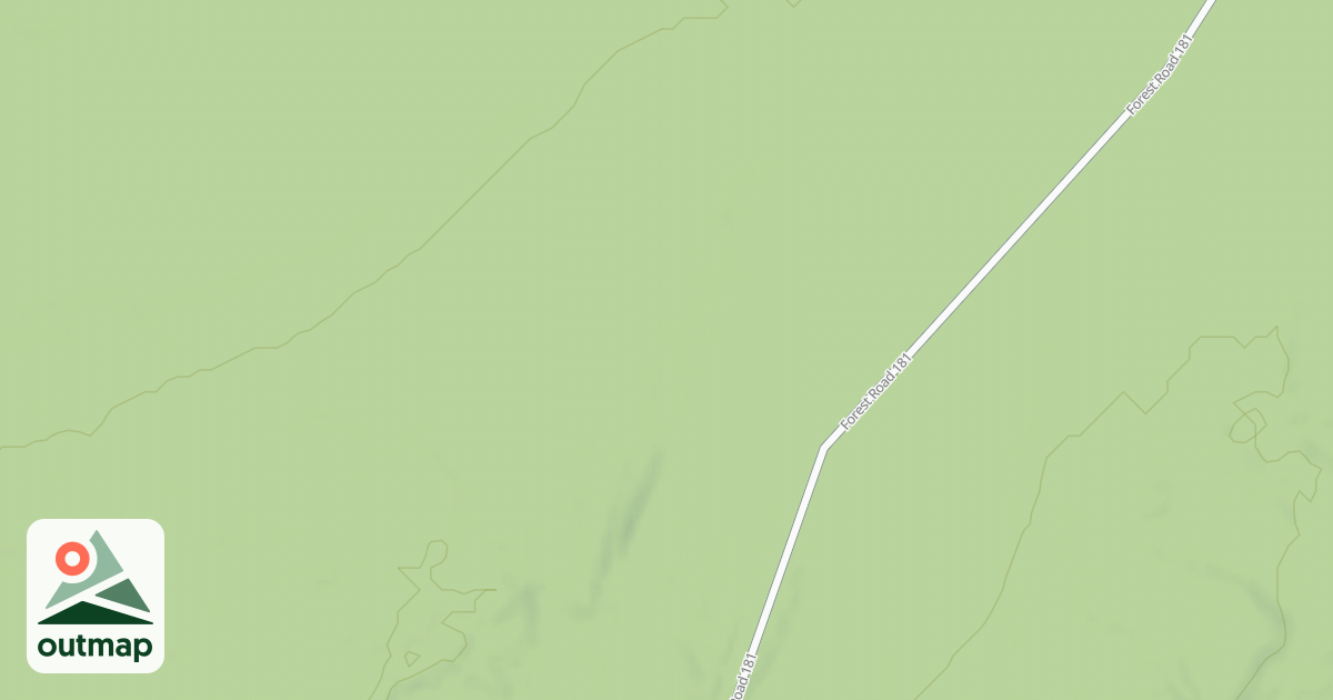 Map of FR 181B