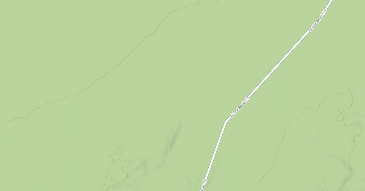 Map preview of FR 181B