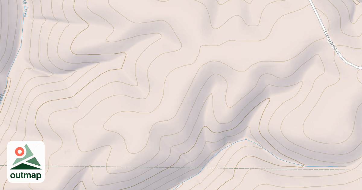 Map of USFS National Forest System Roads {FEDAF77A-D52F-40EB-8CED-B989D106E908}