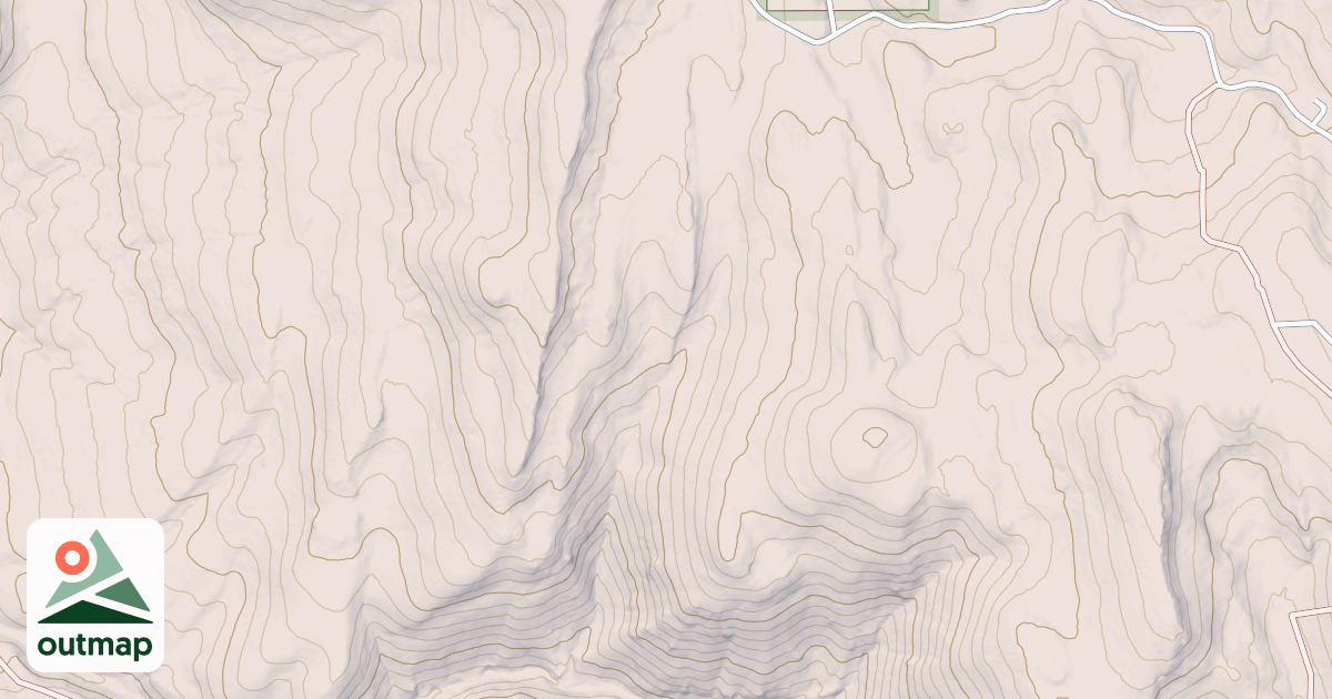 Map of Middle Fork North
