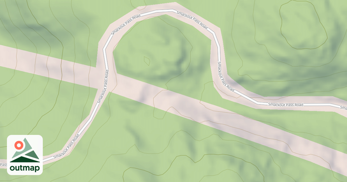 Map of USFS Motor Vehicle Use Map Roads {0970F855-C160-4442-96C2-8D00645F509D}