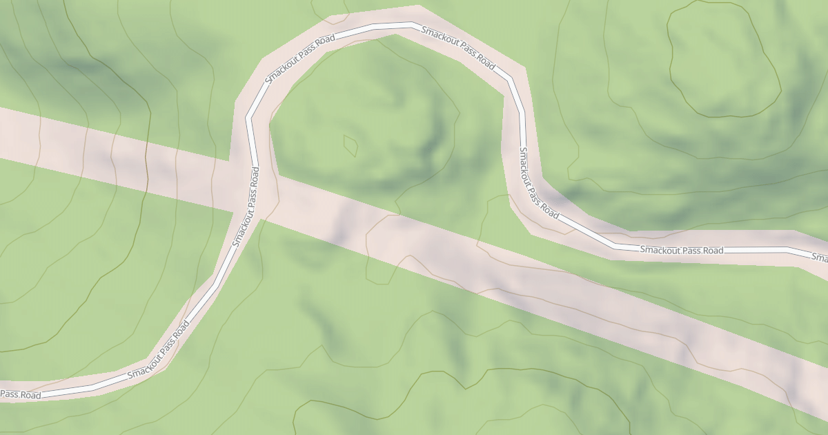 Map preview of USFS Motor Vehicle Use Map Roads {0970F855-C160-4442-96C2-8D00645F509D}