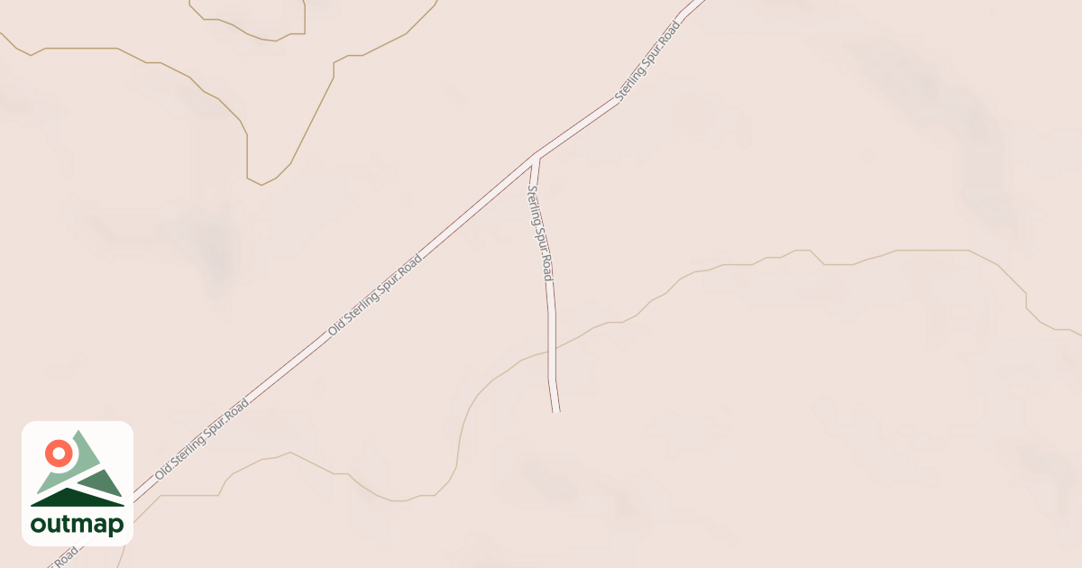 Map of STERLING SPUR
