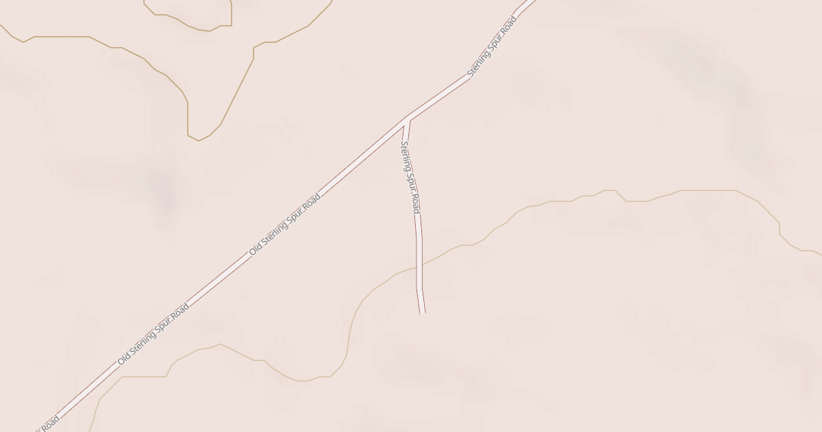 Map preview of STERLING SPUR