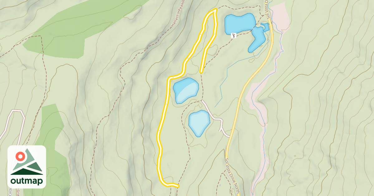 Map of Back 9 Loop